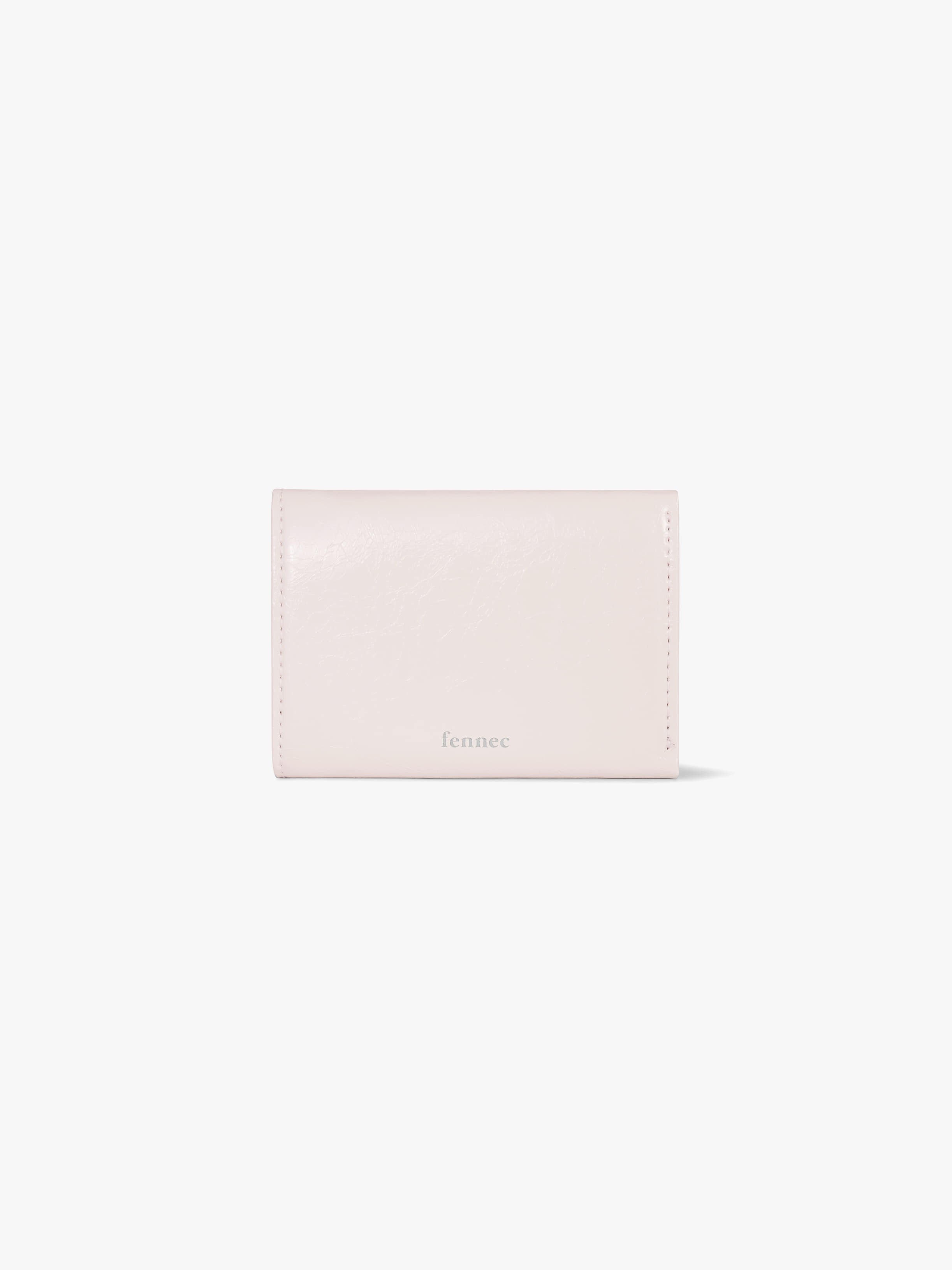 CRINKLE TRIANGLE TRIPLE WALLET (BLOSSOM)