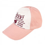 AEAE Web Logo 5pannel Cap [Pink/Bugundy]