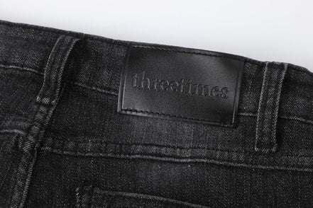 [karina同款] 5501 bootcut black jeans