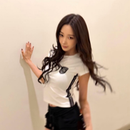 (Giselle同款) EYEER - Shield Logo Short Sleeve Top (White)