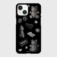 THE NINE MALL - black objet sticker 硬殼