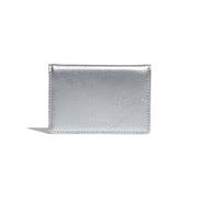 CRINKLE SOFT CARD CASE (SILVER)