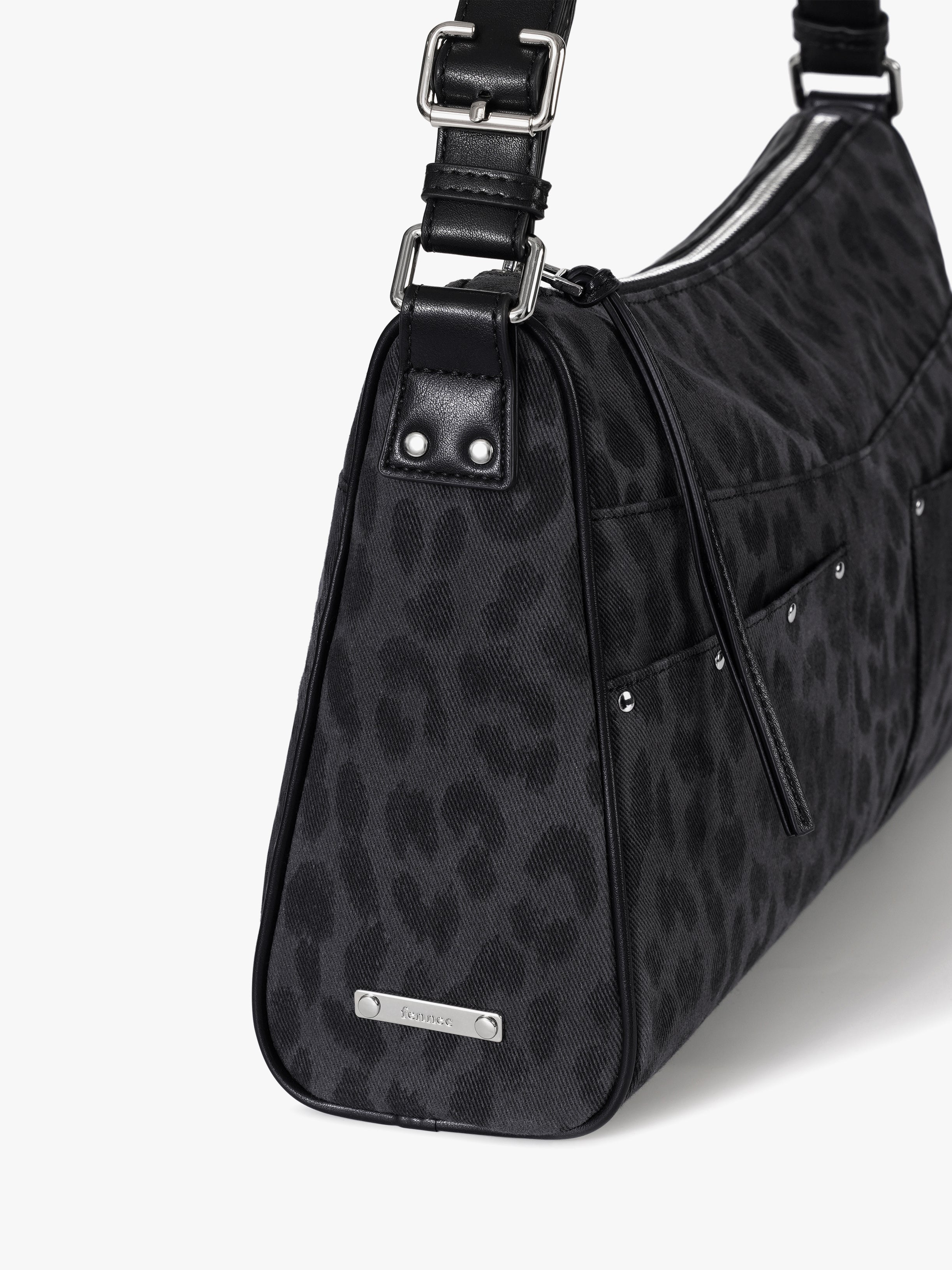 BASH BAG (LEOPARD BLACK)