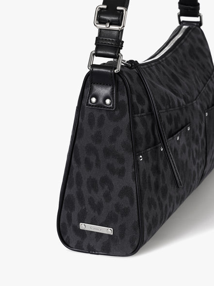 BASH BAG (LEOPARD BLACK)