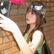 aeae - AE SYMBOL ANGEL WING CAP (CAMO)