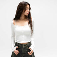 KR ELIZABETH LACE TOP (4 COLORS)