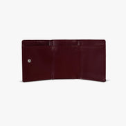 CRINKLE HALFMOON MINI WALLET (DEEP CHERRY)