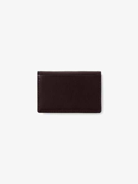 CRINKLE SOFT CARD CASE (ESPRESSO)
