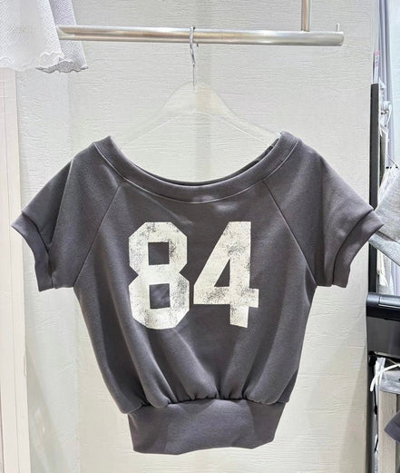 KR 84 CROPPED TSHIRT (4 COLORS)