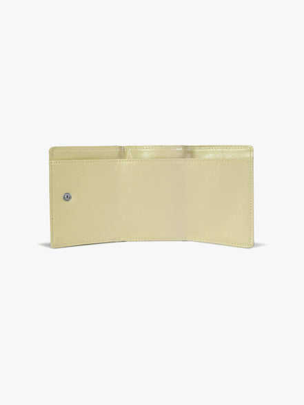 CRINKLE HALFMOON MINI WALLET (SOFT OLIVE)