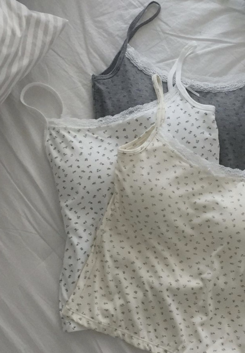 (ian同款) flower lace bra top (3 colors)