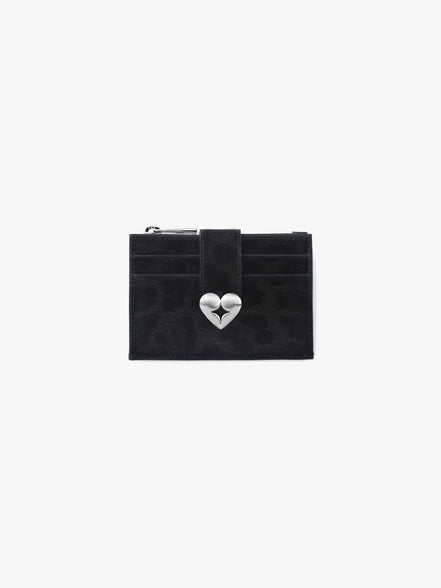 HEARTY BRIDGE POCKET MINI (LEOPARD BLACK)