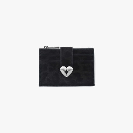 HEARTY BRIDGE POCKET MINI (LEOPARD BLACK)