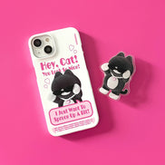 THE NINE MALL - heart pendant hey cat 硬殼