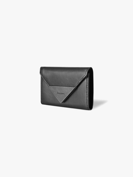 MATT TRIANGLE WALLET (METAL GREY)