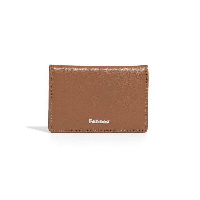 SOFT CARD CASE (TAN BROWN)