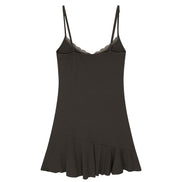 ason - BEA MINI DRESS (BROWN)