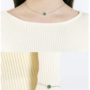 Almost Blue - LUCKY CLOVER NECKLACE / BRACELET