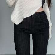 KR STRIPED BOOTCUT PANTS