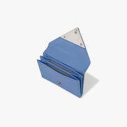 CRINKLE TRIANGLE ACCORDION POCKET D (STEEL BLUE)