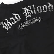 Bad Blood - crack print t-shirt (Black)