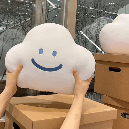 Skyfolio - cloud cushion