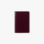CRINKLE PASSPORT CASE (DEEP CHERRY)