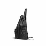 DRAWSTRING BACKPACK (GREY)