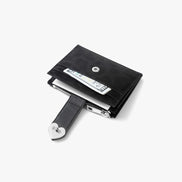 HEARTY BRIDGE POCKET MINI (LEOPARD BLACK)