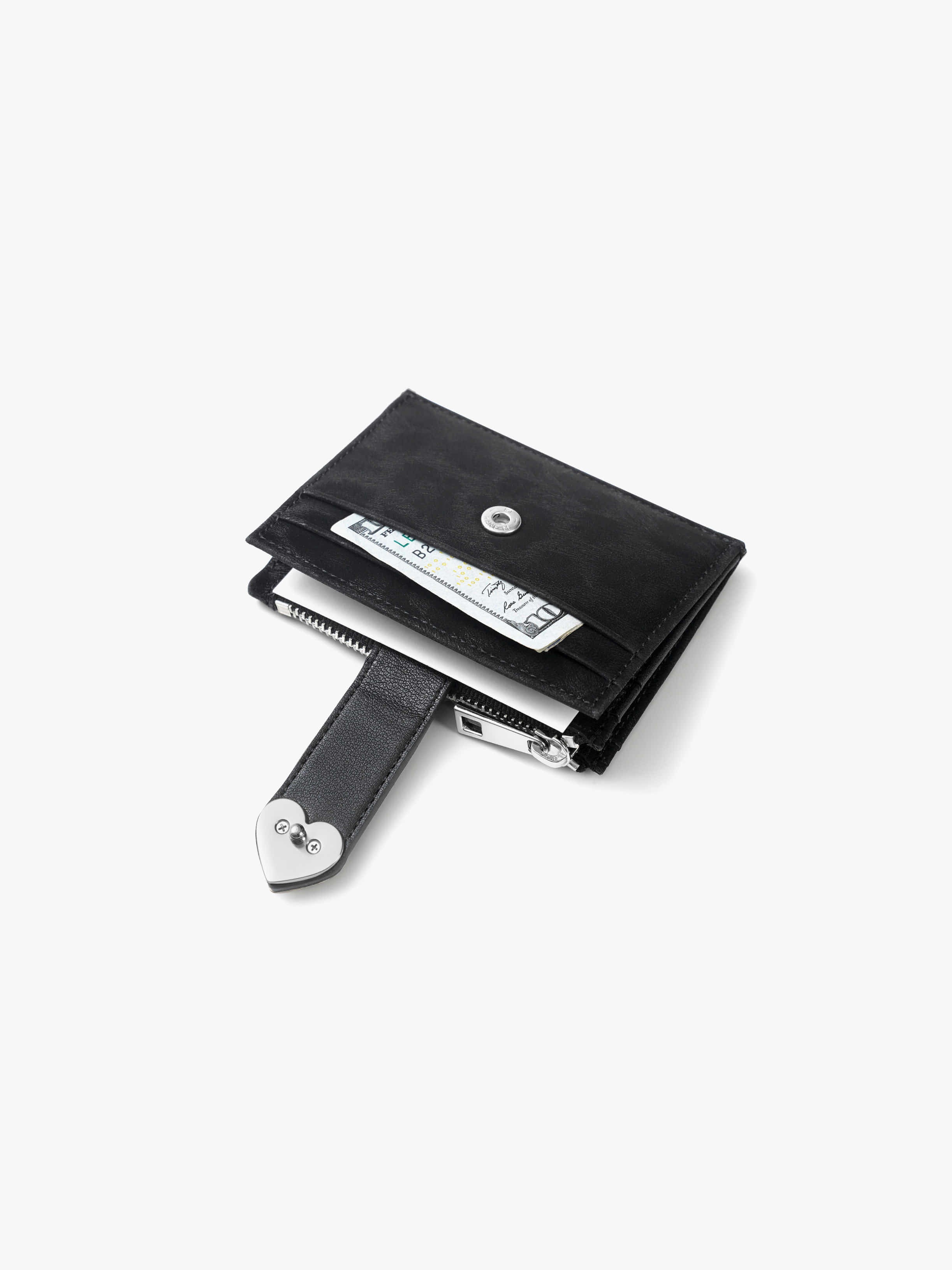 HEARTY BRIDGE POCKET MINI (LEOPARD BLACK)