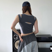 KR Y2K FUTURE SLEEVELESS 3 COLORS