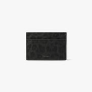 TRIANGLE NAME POCKET (LEOPARD BLACK)