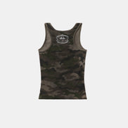 bad blood - Mystic Tank Slim Fit (Green Camo)