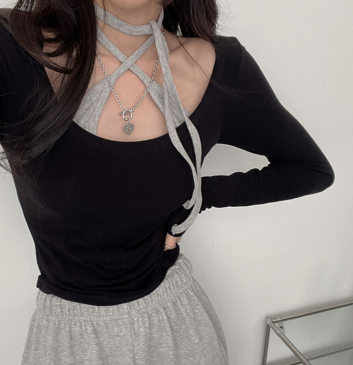 KR 純色CROP TEE | 4 COLORS