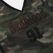 bad blood - Vintage Club Halter Tank (Green Camo)