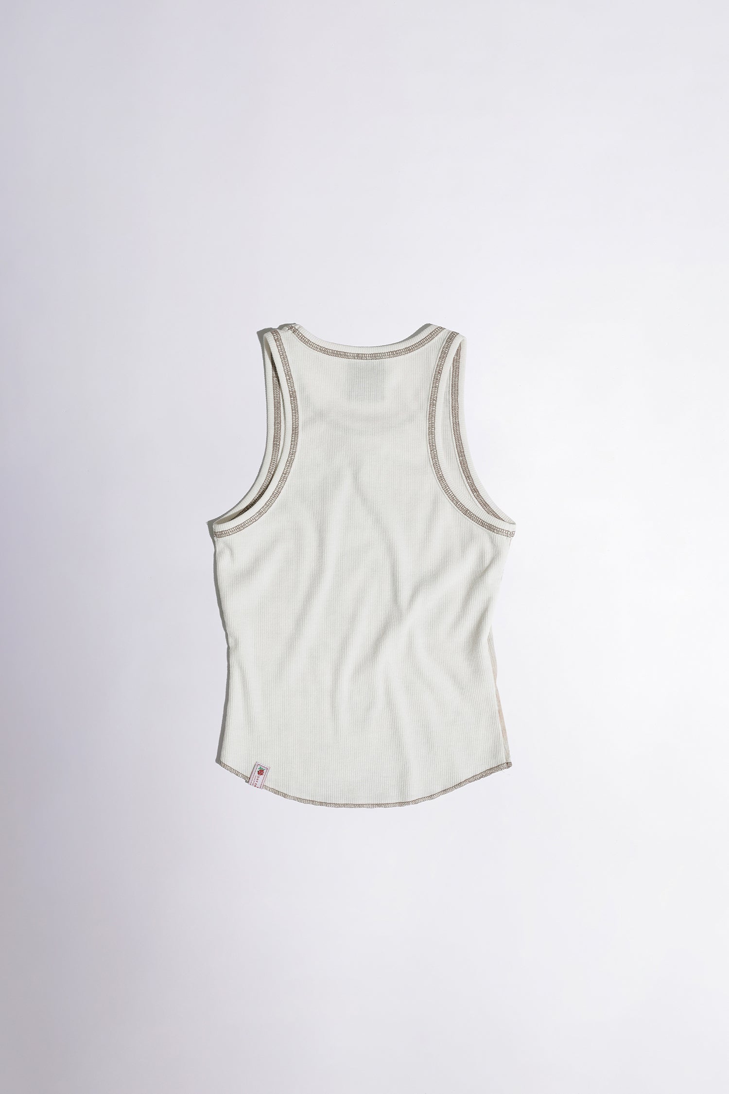 SCULPTOR - Maria Tear Drop Tank Top Dirty (Peach/Raw)
