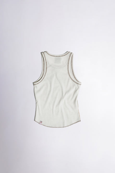SCULPTOR - Maria Tear Drop Tank Top Dirty (Peach/Raw)