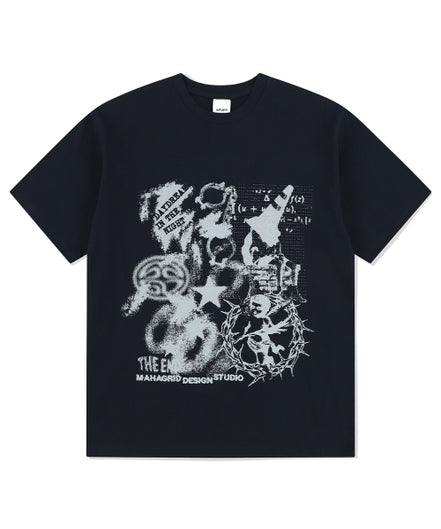 MAHAGRID - DAYDREAM TEE (NAVY)
