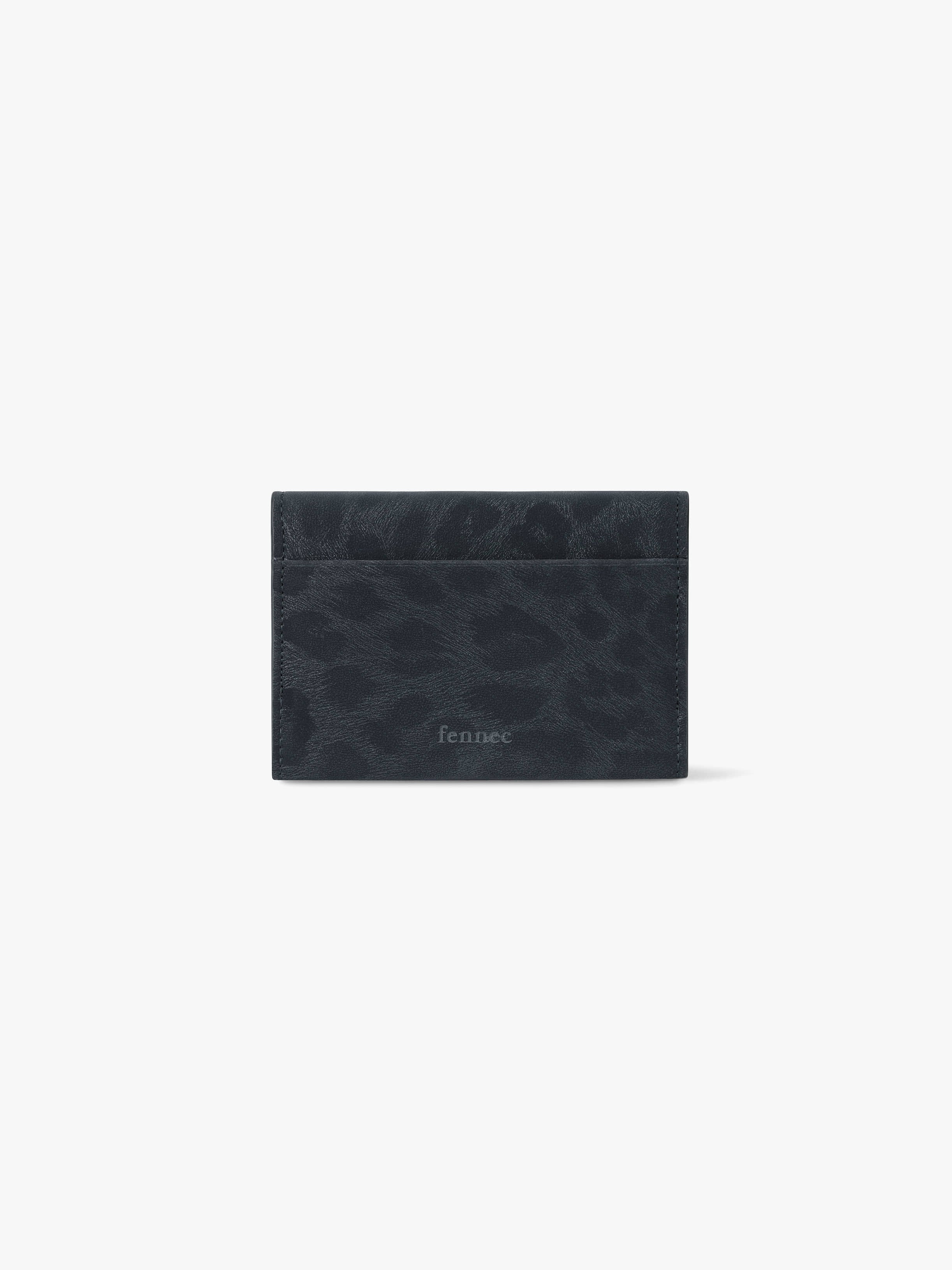 TRIANGLE NAME POCKET (LEOPARD NAVY)