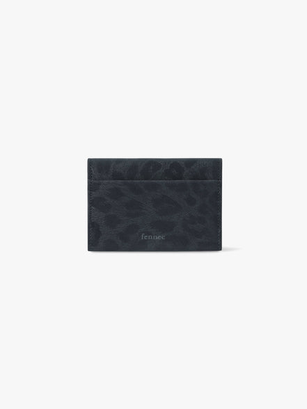 TRIANGLE NAME POCKET (LEOPARD NAVY)