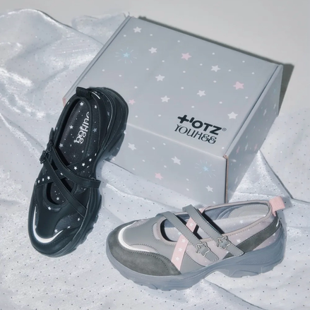 OTZ X YOUHEE - Lomita Platform Star Maryjane (Grey)