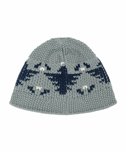 mahagrid - EAGLE KNIT BUCKET HAT (GREY)