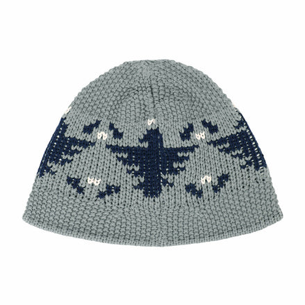 mahagrid - EAGLE KNIT BUCKET HAT (GREY)