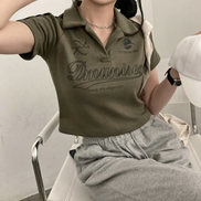 KR Y2K 彷球衣 CROP TEE 4 COLORS