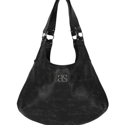 as"on - Ricky shoulder bag (crack black)