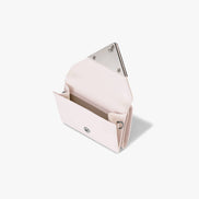 CRINKLE TRIANGLE TRIPLE WALLET (BLOSSOM)