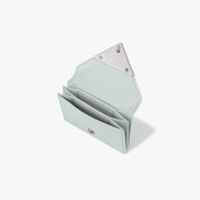 CRINKLE TRIANGLE ACCORDION POCKET D (PALE MINT)
