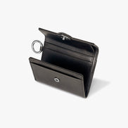 HEARTY FLAP WALLET with O-RING (BROWN)