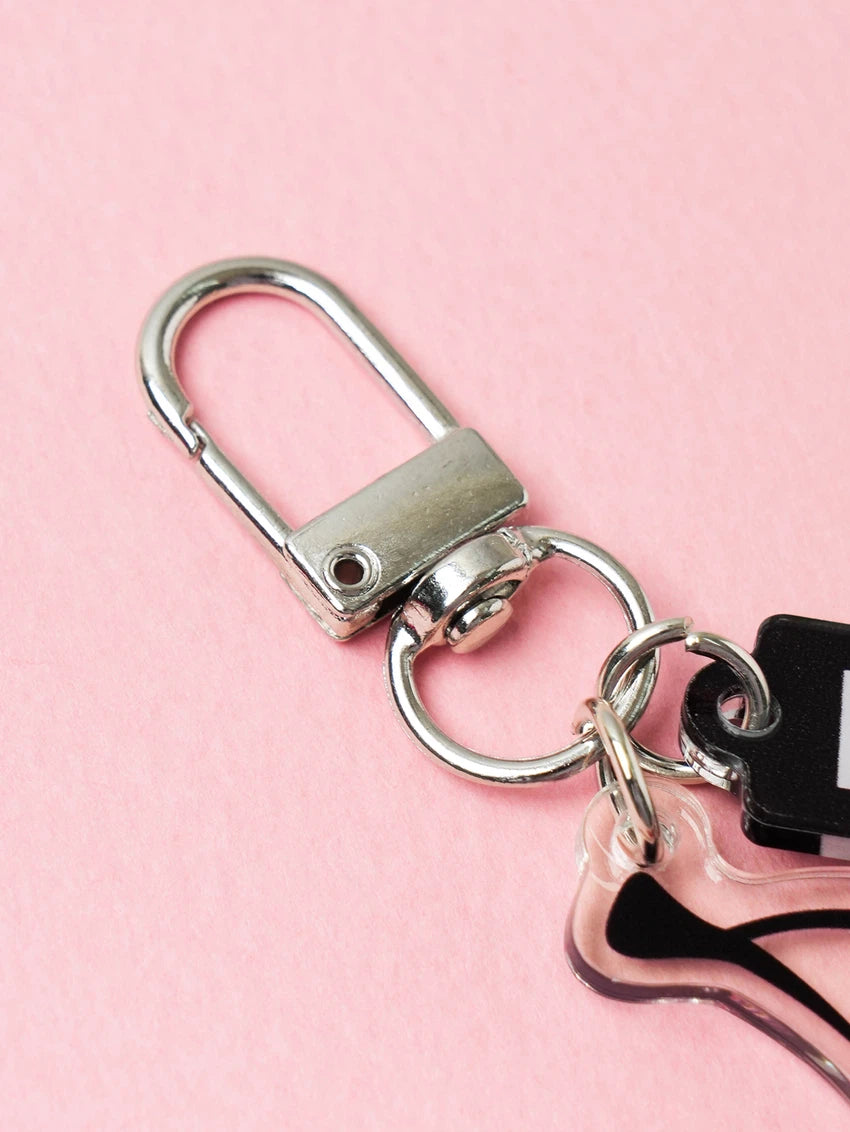 dasio X kirsh acrylic keyring